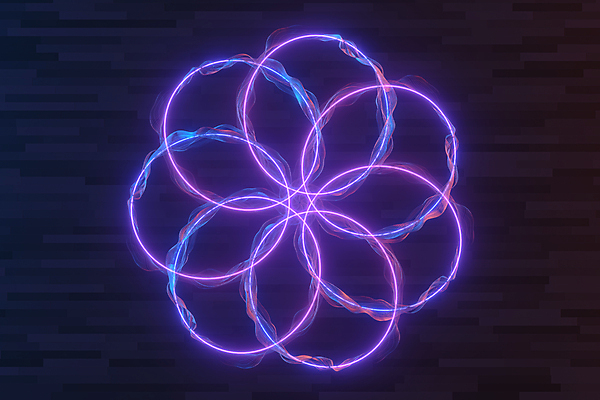 포토 JPG 해외이미지 백그라운드 꽃무늬 추상 프레임 사람없음 그래픽 3D 원형 네온 겹침 해외포토 도형 꽃 무늬 디지털합성 파일형식 이미지허브