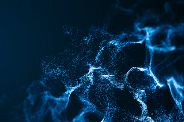 포토 JPG 해외이미지 그래픽백그라운드 추상 사람없음 그래픽 파란색 빛 3D 입자 웨이브 해외포토 컬러 백그라운드 무늬 디지털합성 파일형식 이미지허브