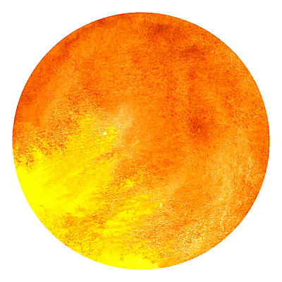 포토 JPG 해외이미지 백그라운드 일러스트 붓터치 수채화 사람없음 주황색 물감 원형 번짐 해외일러스트 도형 컬러 미술도구 파일형식 효과 이미지허브