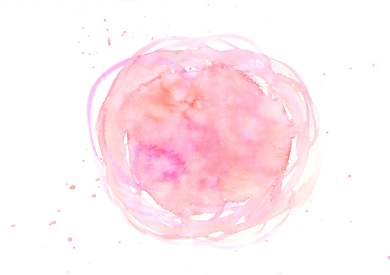 포토 JPG 해외이미지 분홍색 백그라운드 일러스트 붓터치 수채화 사람없음 물감 번짐 해외일러스트 컬러 미술도구 파일형식 효과 이미지허브