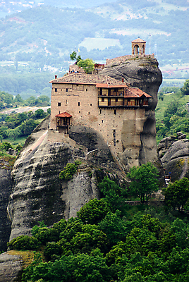 포토 JPG 해외이미지 전통 기독교 종교 여행 하늘 산 사람없음 건물 세로 영혼 역사 고독 그리스 수도원 명승지 수녀원 옛날 메테오라 해외포토 건축물 감정 유럽 풍경 세계문화유산 파일형식 이미지허브