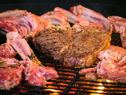 포토 JPG 해외이미지 음식 실내 생고기 육류 돼지고기 사람없음 바비큐 날것 바비큐립 돼지갈비 해외포토 식재료 내부 파일형식 이미지허브