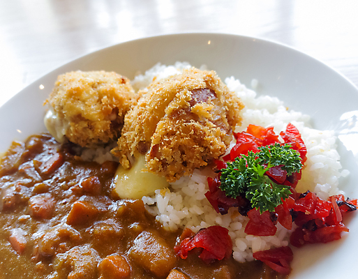 포토 JPG 해외이미지 실내 사람없음 카레 카레덮밥 일본음식 카라아게 해외포토 음식 내부 튀김 덮밥 파일형식 이미지허브