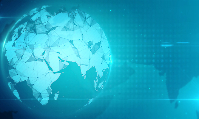 포토 JPG 해외이미지 지구 하늘색 그래픽백그라운드 사람없음 그래픽 3D 디지털 폴리곤 홀로그램 지오메트릭 해외포토 백그라운드 파란색 디지털합성 파일형식 이미지허브