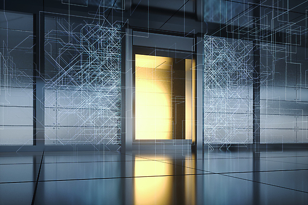 포토 JPG 해외이미지 사람없음 내부 빛 반사 3D 문 공간 회색 해외포토 컬러 디지털합성 파일형식 이미지허브