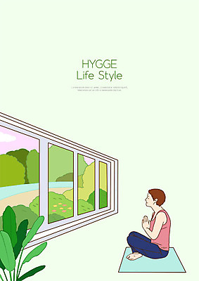 전신 PSD 라이프스타일 남자 행복 여유 일러스트 휴식 한명 사람 앉기 성인 요가자세 매트 창가 명상 힐링 합장 안식처 성인남자한명만 휘게라이프 소확행 차분 국내일러스트 1 감정 포즈 컨셉 요가 창문 모션 손짓 생활 신조어 남자한명만 성인남자만 파일형식