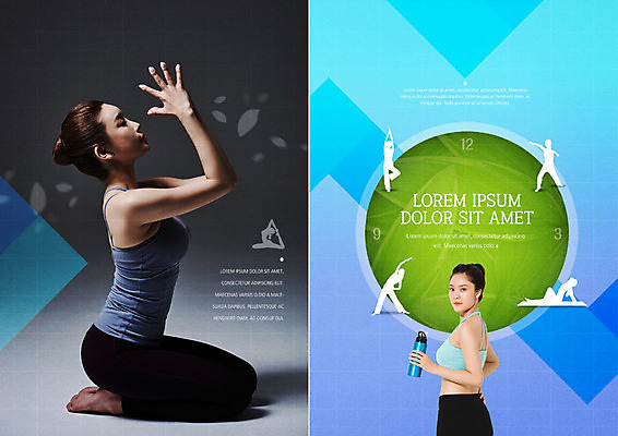 전신 PSD 템플릿 표지디자인 북디자인 출판디자인 여자 내지 리플렛 북커버 요가 서기 사람 앉기 팜플렛 상반신 20대 성인 두명 파란색 운동 건강관리 회색 한국인 요가자세 뒤돌아보기 물병 요가복 성인여자만 이미지템플릿 웰빙 컬러 포즈 모션 건강 관리 동양인 청년 운동복 물통 여자만 성인만 파일형식