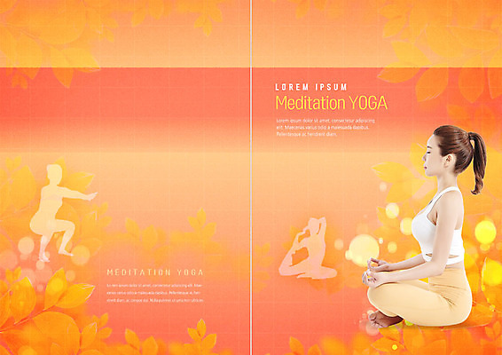 전신 PSD 템플릿 표지디자인 북디자인 출판디자인 여자 표지 리플렛 북커버 요가 한명 사람 앉기 팜플렛 20대 성인 운동 건강관리 주황색 한국인 요가자세 요가복 성인여자한명만 이미지템플릿 1 웰빙 컬러 포즈 모션 건강 관리 동양인 청년 운동복 여자한명만 성인여자만 파일형식