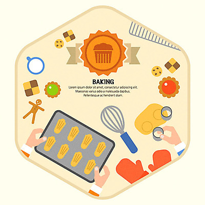 라이프스타일 손 일러스트 쟁반 취미 라이프 생활 신체부위 쿠키 우유 양손 홈베이킹 제빵 거품기 주방장갑 커터 핸드메이드 국내일러스트 AI파일 장갑 주방용품 디저트 유제품 사람 제과제빵 파일형식 벡터