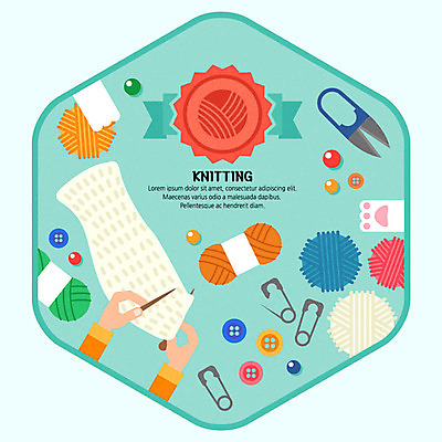 라이프스타일 손 일러스트 단추 가위 취미 라이프 생활 신체부위 목도리 양손 뜨개질 털실 실 구슬 실타래 옷핀 쪽가위 핸드메이드 국내일러스트 AI파일 잡화 문구용품 가위_도구 사람 파일형식 벡터