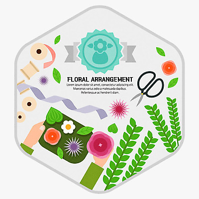 라이프스타일 꽃 리본 일러스트 나뭇잎 가위 들기 취미 라이프 생활 신체부위 양손 꽃꽂이 핸드메이드 국내일러스트 AI파일 식물 손 잎 모션 문구용품 사람 원예 파일형식 벡터