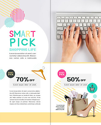 PSD 템플릿 표지디자인 북디자인 출판디자인 옷 내지 구두 리플렛 2단접지 북커버 스마트라이프 팜플렛 신체부위 노트북 쇼핑 쇼핑백 양손 타이핑 키보드 원형 옷걸이 스마트 반값 할인쿠폰 스마트픽 이미지템플릿 도형 라이프스타일 손 신발 컨셉 가방 사람 전자제품 세일 쿠폰 파일형식