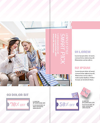 PSD 서양인 외국인 템플릿 표지디자인 북디자인 응시 출판디자인 여자 내지 리플렛 분홍색 2단접지 북커버 스마트라이프 미소 사람 팜플렛 상반신 20대 성인 두명 선물상자 쇼핑 쇼핑백 스마트 즐거움 할인쿠폰 성인여자만 스마트픽 이미지템플릿 라이프스타일 시선 감정 컬러 컨셉 가방 표정 선물 인종 청년 상자 쿠폰 여자만 성인만 파일형식