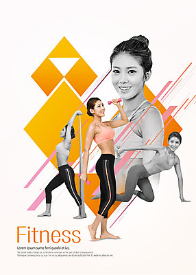 전신 PSD 편집이미지 여자 스포츠 디지털백그라운드 사람 여러명 상반신 20대 성인 옆모습 운동 노란색 헬스 주황색 아령 한국인 고무줄 헬스밴드 성인여자만 이미지편집 뷰포인트 컬러 다수 백그라운드 건강 동양인 청년 여자만 성인만 파일형식