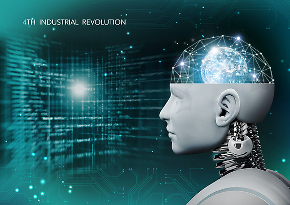 PSD 편집이미지 지구 정보기술 사람없음 빛 정보 네트워크 회로판 로봇 청록색 혁명 기술혁신 사물인터넷 4차산업 빅데이터 AI_인공지능 이미지편집 산업 컬러 컨셉 기술 파일형식