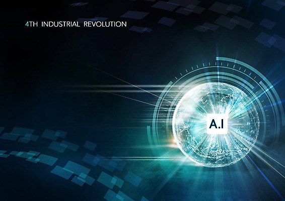 PSD 편집이미지 지구 정보기술 사람없음 파란색 빛 정보 혁명 기술혁신 사물인터넷 4차산업 빅데이터 AI_인공지능 이미지편집 산업 컬러 컨셉 기술 파일형식