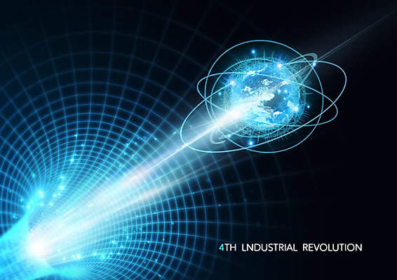 PSD 편집이미지 지구 정보기술 사람없음 파란색 빛 정보 혁명 기술혁신 사물인터넷 4차산업 빅데이터 AI_인공지능 이미지편집 산업 컬러 컨셉 기술 파일형식