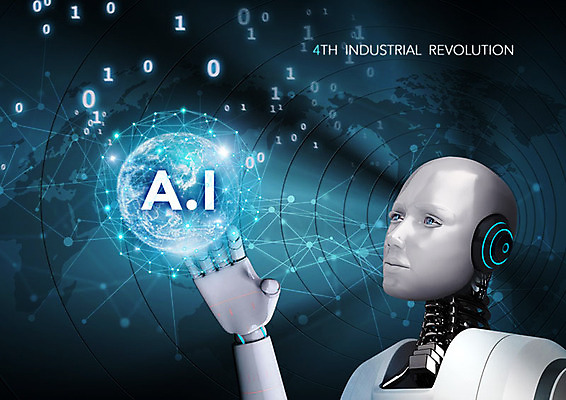 PSD 편집이미지 지구 정보기술 사람없음 파란색 빛 숫자 정보 로봇 기술혁신 사물인터넷 4차산업 빅데이터 AI_인공지능 이미지편집 문자 산업 컬러 기술 혁명 파일형식