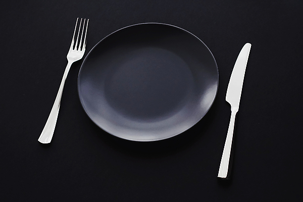 포토 JPG 해외이미지 접시 포크 사람없음 검은색 나이프 심플 미니멀 해외포토 식기 컬러 칼 파일형식 이미지허브