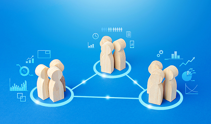 포토 JPG 해외이미지 비즈니스 실내 사람없음 말_게임 그룹 연결 파란배경 해외포토 백그라운드 내부 파란색 게임 파일형식 이미지허브