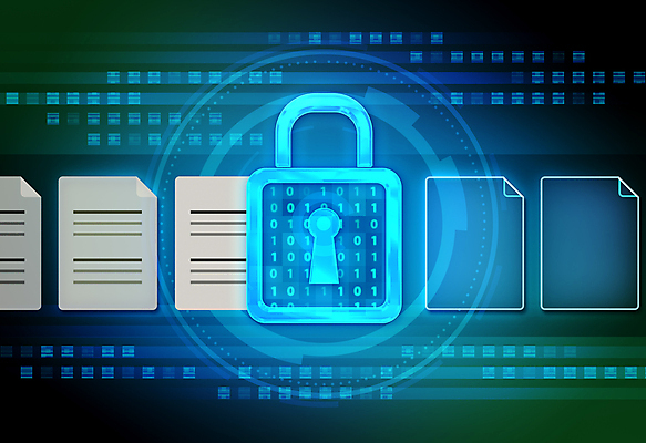 JPG 해외이미지 하늘색 백그라운드 일러스트 자물쇠 사람없음 디지털 보호 사이버 문서 보안 개인정보 홀로그램 해외일러스트 컨셉 안전 파란색 정보 파일형식 이미지허브