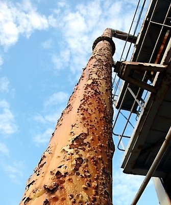 포토 JPG 해외이미지 산업 공장 사람없음 탑 기계 페인트 장비 수확 철 부식 튜브 구식 썩음 옛날 철강 철책 해외포토 건축물 농업 공업 파일형식 이미지허브