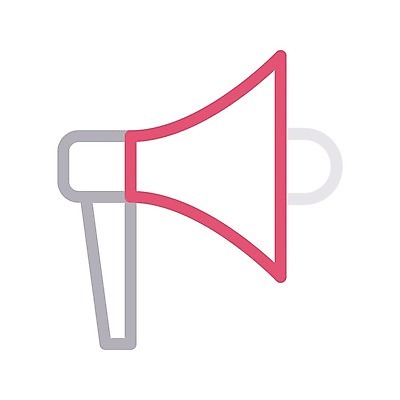 EPS 해외이미지 디자인 백그라운드 일러스트 말하기 웹 확성기 외침 발표 메시지 플랫 볼륨 심볼 오브젝트 사인 방송 시끄러움 목소리 소통 경보 고립 마케팅 비명 엘리먼트 해외일러스트 컨셉 인터넷 모션 소리 파일형식 벡터 이미지허브