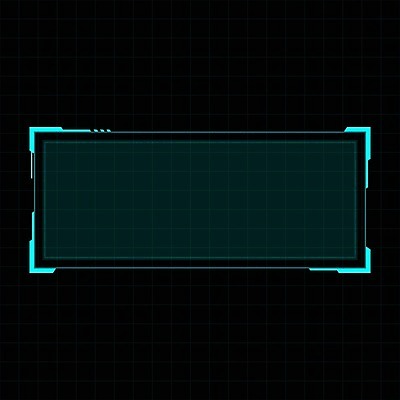 EPS 해외이미지 일러스트 프레임 사람없음 디지털 사이버 UI 인터페이스 SF 해외일러스트 파일형식 벡터 이미지허브