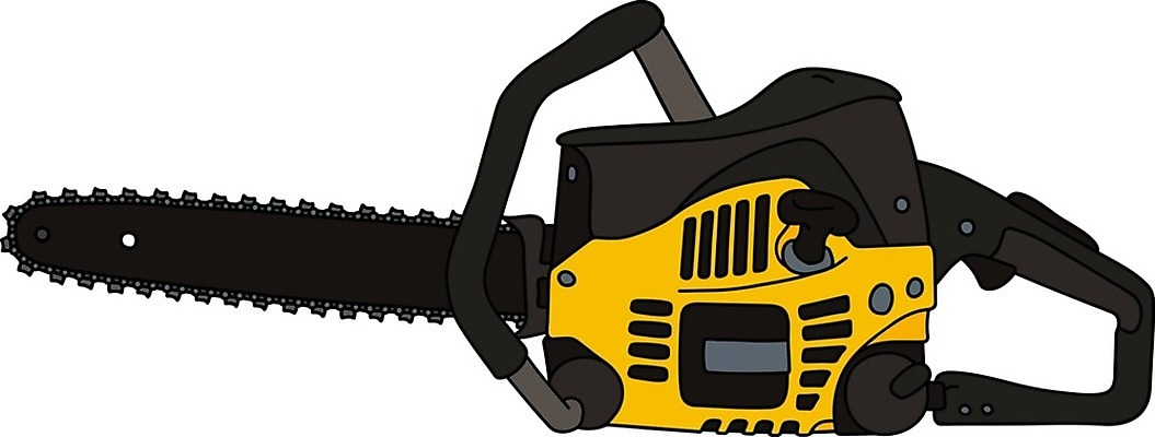 EPS 해외이미지 일러스트 노동자 건물 목재 노란색 검은색 기계 공구 업무 만화 자르기 엔진 잡동사니 모터 전기톱 해외일러스트 나무 직업 건축물 컬러 재료 모션 도구 작업 톱 파일형식 벡터 이미지허브