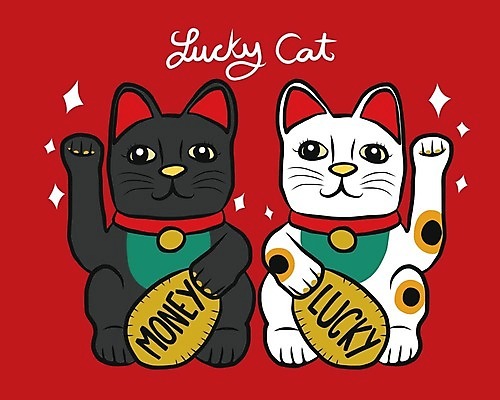 EPS 해외이미지 동물 캐릭터 전통 디자인 행복 아시아 문화 인형 백그라운드 돈 패턴 일러스트 새로움 선물 동양인 빨간색 반려동물 세트 장난감 일본 검은색 고양이 중국 흰색 최고 도자기 행운 재산 황금 낙서 만화 연도 심볼 고립 해외일러스트 일러캐릭터 감정 나라 컬러 컨셉 무늬 포유류 인종 금융 파일형식 벡터 이미지허브