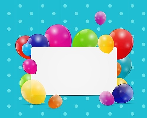 EPS 해외이미지 일러스트 프레임 사람없음 컬러풀 풍선 해외일러스트 컬러 파일형식 벡터 이미지허브