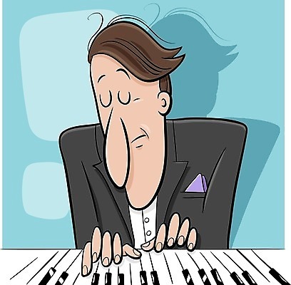 EPS 해외이미지 클립아트 직업 캐릭터 문화 음악 일러스트 놀이 열쇠 미술 그래픽 콘서트 공연 음악가 기구 키보드 피아노 만화 그림 쇼 뮤지컬 캐리커처 해외일러스트 일러캐릭터 문화예술 이벤트 건반악기 파일형식 벡터 이미지허브