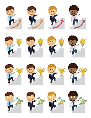 EPS 해외이미지 백인 직업 유럽 컨셉 돈 일러스트 비즈니스 전구 성공 노동자 화살 아이디어 한국 창조 사람 동양인 빛 계단 달러 업무 비즈니스맨 재산 플랫 만화 투자 오르기 단계 진행 혁명 개발 수입 패기 해외일러스트 서양인 남자 나라 아시아 모션 인종 금융 작업 직장인 자신감 파일형식 벡터 이미지허브