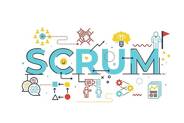 EPS 해외이미지 디자인 영어 하늘색 말풍선 일러스트 비즈니스 협력 아이디어 사람모양 타이포그라피 사람없음 깃발 동료 톱니바퀴 프로젝트 해외일러스트 모양 문자 컨셉 관계 파란색 파일형식 벡터 이미지허브