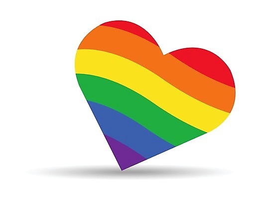 EPS 해외이미지 일러스트 사람없음 하트 무지개색 해외일러스트 모양 컬러풀 파일형식 벡터 이미지허브