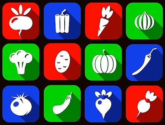 EPS 해외이미지 음식 잎 농업 토마토 채소 과일 일러스트 자연 호박 양파 오이 감자 건강 옥수수 세트 버섯 당근 신선 플랫 브로콜리 수집 심볼 사인 양배추 후추 내추럴 채식주의자 해외일러스트 식물 산업 곡류 뿌리채소 향신료 생태계 채식 파일형식 벡터 이미지허브