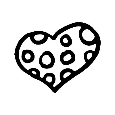 EPS 해외이미지 손 디자인 일러스트 발렌타인데이 사랑 그래픽 장식 검은색 흰색 하트 낙서 스케치 심볼 오브젝트 그림 고립 엘리먼트 해외일러스트 모양 감정 컬러 데이이벤트 미술 신체부위 파일형식 벡터 이미지허브