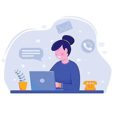 EPS 해외이미지 일러스트 비즈니스 센터 고객 서비스 페이지 부름 지원 해외일러스트 모션 파일형식 벡터 이미지허브