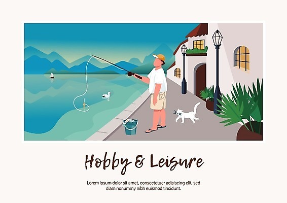 EPS 해외이미지 남자 포스터 호수 여행 잎 가로등 일러스트 창문 하늘 낚시 산 한명 성인 건물 고양이 즐거움 휴양지 백조 성인남자한명만 해외일러스트 식물 1 건축물 공공시설 감정 포유류 조류 레저 사람 반려동물 장소 남자한명만 성인남자만 파일형식 벡터 이미지허브