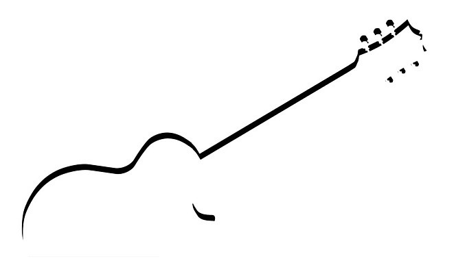 EPS 해외이미지 음악 상징 신체 일러스트 미술 그래픽 검은색 기타 그림 목 재즈 고립 뮤지컬 블루스 해외일러스트 컬러 현악기 문화예술 신체부위 파일형식 벡터 이미지허브