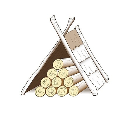 EPS 해외이미지 백그라운드 일러스트 사람없음 쌓기 캠핑 흰색 숲 그림 벽난로 심플 통나무 연료 수납 개조 해외일러스트 나무 컬러 모션 레저 파일형식 벡터 이미지허브