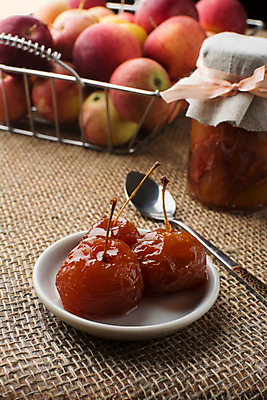 포토 JPG 해외이미지 리본 사람없음 빨간색 숟가락 어둠 사과 잼 삼베 부드러움 마멀레이드 숙성 핸드메이드 해외포토 컬러 과일 수저 감각 소스_음식 파일형식 천_직물 이미지허브