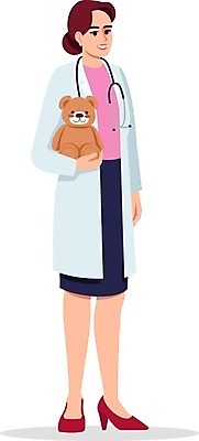 EPS 해외이미지 클립아트 백인 캐릭터 1 디자인 여자 유럽 어린이 일러스트 건강 병원 서기 사람 20대 성인 30대 간호사 의사 흰색 플랫 만화 묘사 문서 상업 심플 외과 고립 소아과의사 정신과의사 스타일 현실 디테일 해외일러스트 일러캐릭터 서양인 나라 컬러 의학 모션 청년 장년 의료진 파일형식 벡터 외국인 직업 인종 이미지허브