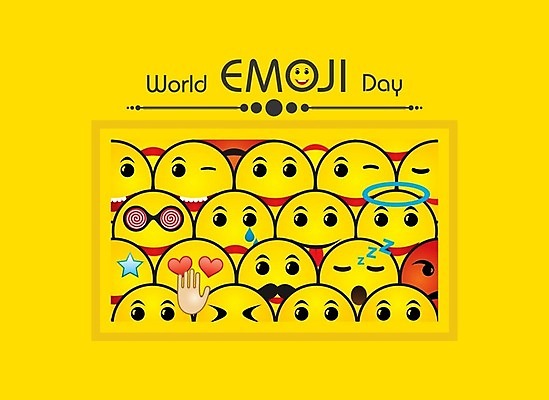 EPS 해외이미지 캐릭터 감정 일러스트 표정 사람없음 세트 노란색 낙서 만화 코믹 이모티콘 해외일러스트 일러캐릭터 컬러 파일형식 벡터 이미지허브