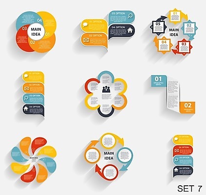 EPS 해외이미지 화살표 말풍선 꽃무늬 일러스트 비즈니스 사람모양 사람없음 세트 인포그래픽 원형 순서 해외일러스트 모양 도형 꽃 무늬 파일형식 벡터 이미지허브