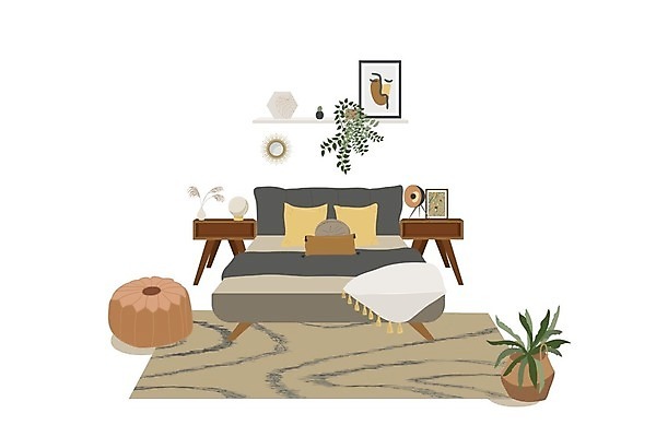 EPS 해외이미지 디자인 벽 가구 쿠션 일러스트 건축양식 가족 베개 호텔 바닥 아파트 주택 실내 미술 내부 목재 장식 책 갈색 침실 방 침대 램프 도시 고급 우아함 담요 만화 오브젝트 그림 리빙 매트리스 해외일러스트 나무 건축 컬러 생활용품 컨셉 재료 관계 침구 숙소 문화예술 조명 건물 파일형식 벡터 이미지허브