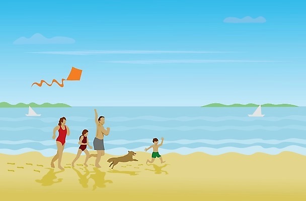 EPS 해외이미지 구름 라이프스타일 계절 여자 남자 행복 어린이 모래 스포츠 바다 섬 여행 백그라운드 일러스트 자연 하늘 엄마 휴가 휴식 사람 풍경 소년 성인 야외 물 여름 달리기 여행객 맑음 아빠 개 연 해외일러스트 자연요소 감정 컨셉 포유류 가족 모션 날씨 생활 놀이용품 생태계 파일형식 벡터 이미지허브