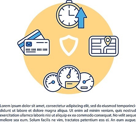 EPS 해외이미지 디자인 도로 백그라운드 자동차 사람없음 신용카드 서비스 계기판 톨게이트 해외일러스트 길 육상교통 교통시설 금융 파일형식 벡터 이미지허브
