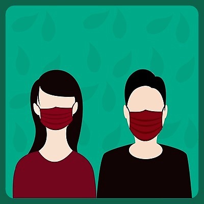 EPS 해외이미지 일러스트 가면 안전 바이러스 해외일러스트 파일형식 벡터 이미지허브