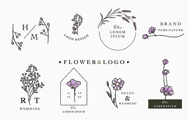 EPS 해외이미지 꽃 줄기 잎 라인일러스트 일러스트 프레임 사람없음 세트 나뭇가지 원형 심볼 라인아트 꽃봉오리 집모양 해외일러스트 모양 도형 나무 식물 선 파일형식 벡터 이미지허브